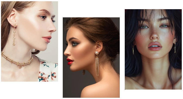 boucles d’oreilles pour votre forme de visage boucles d’oreilles pour votre forme de visage